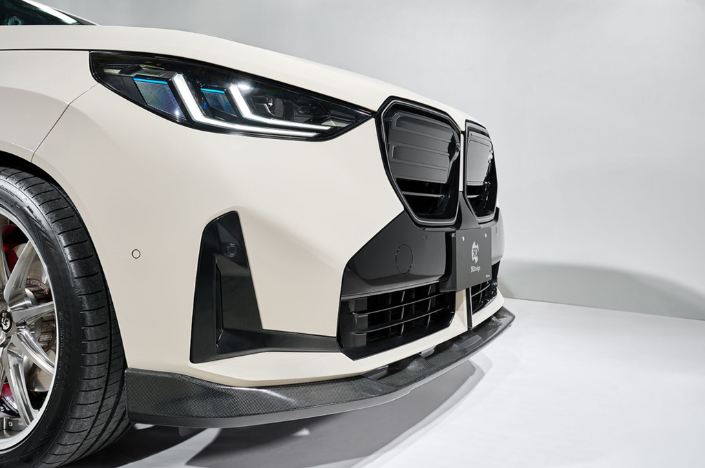 BMW X3 G45 Carbon Fibre Front Lip Spoiler by 3D Design (2024+)