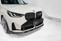 BMW X3 G45 Carbon Fibre Front Lip Spoiler by 3D Design (2024+)