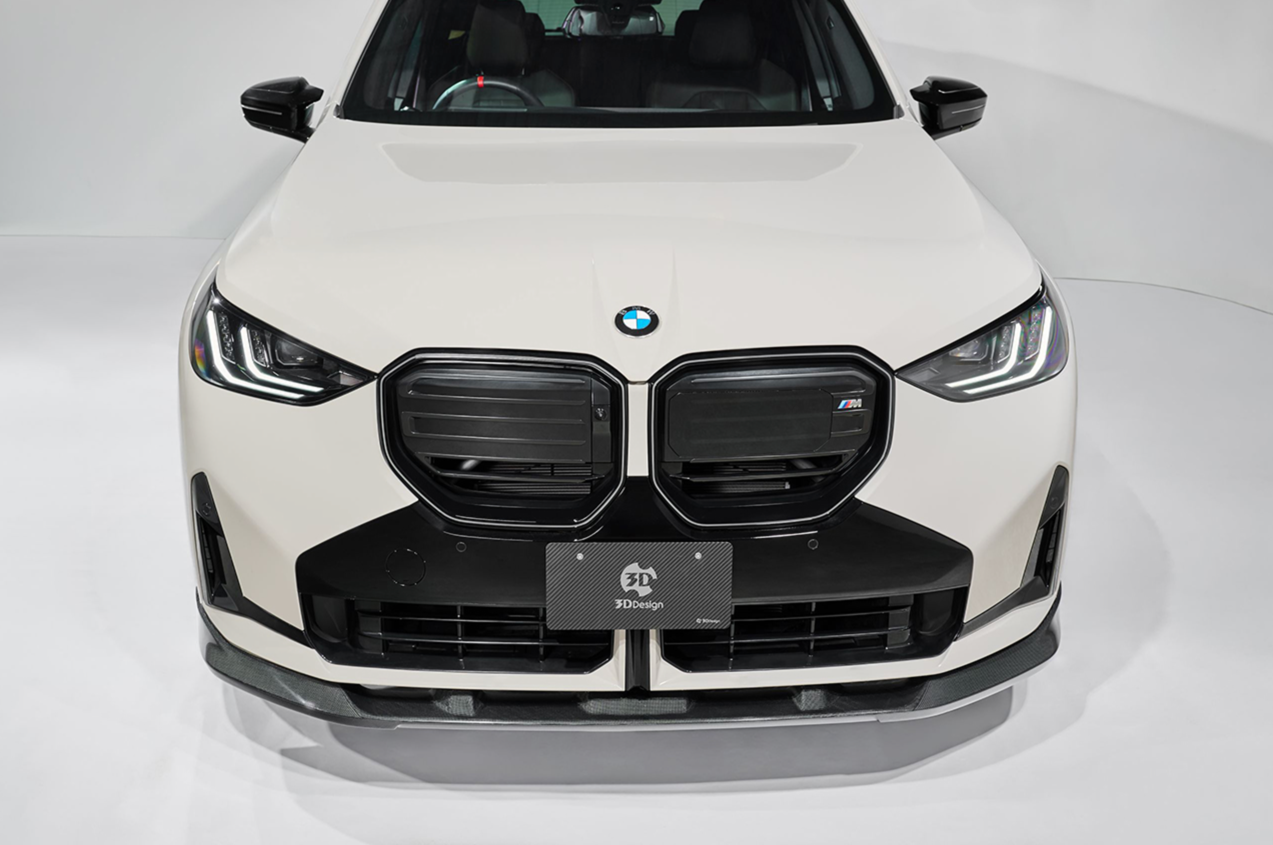 BMW X3 G45 Carbon Fibre Front Lip Spoiler by 3D Design (2024+)