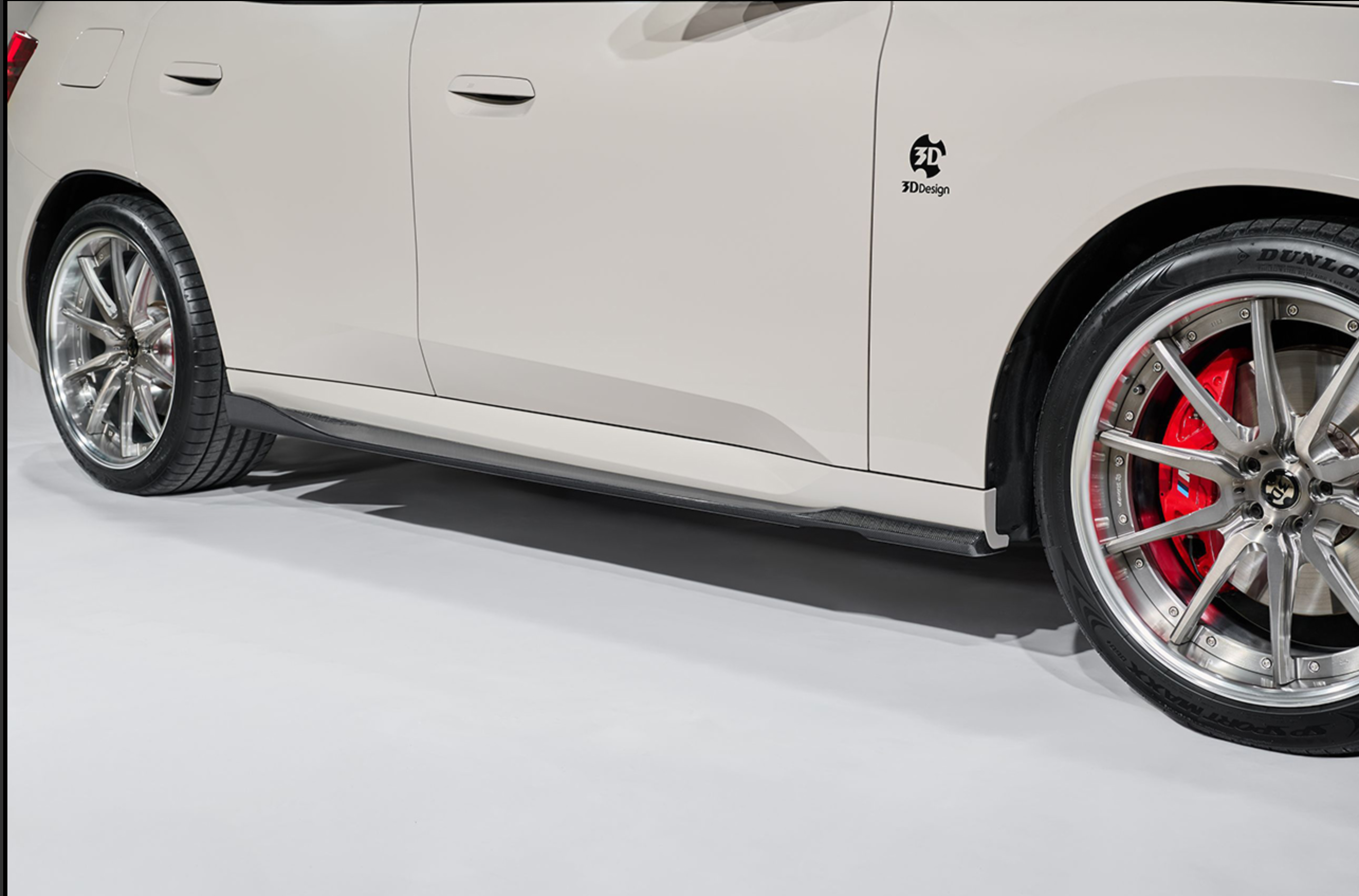 BMW X3 G45 Carbon Fibre Side Skirts by 3D Design (2024+)