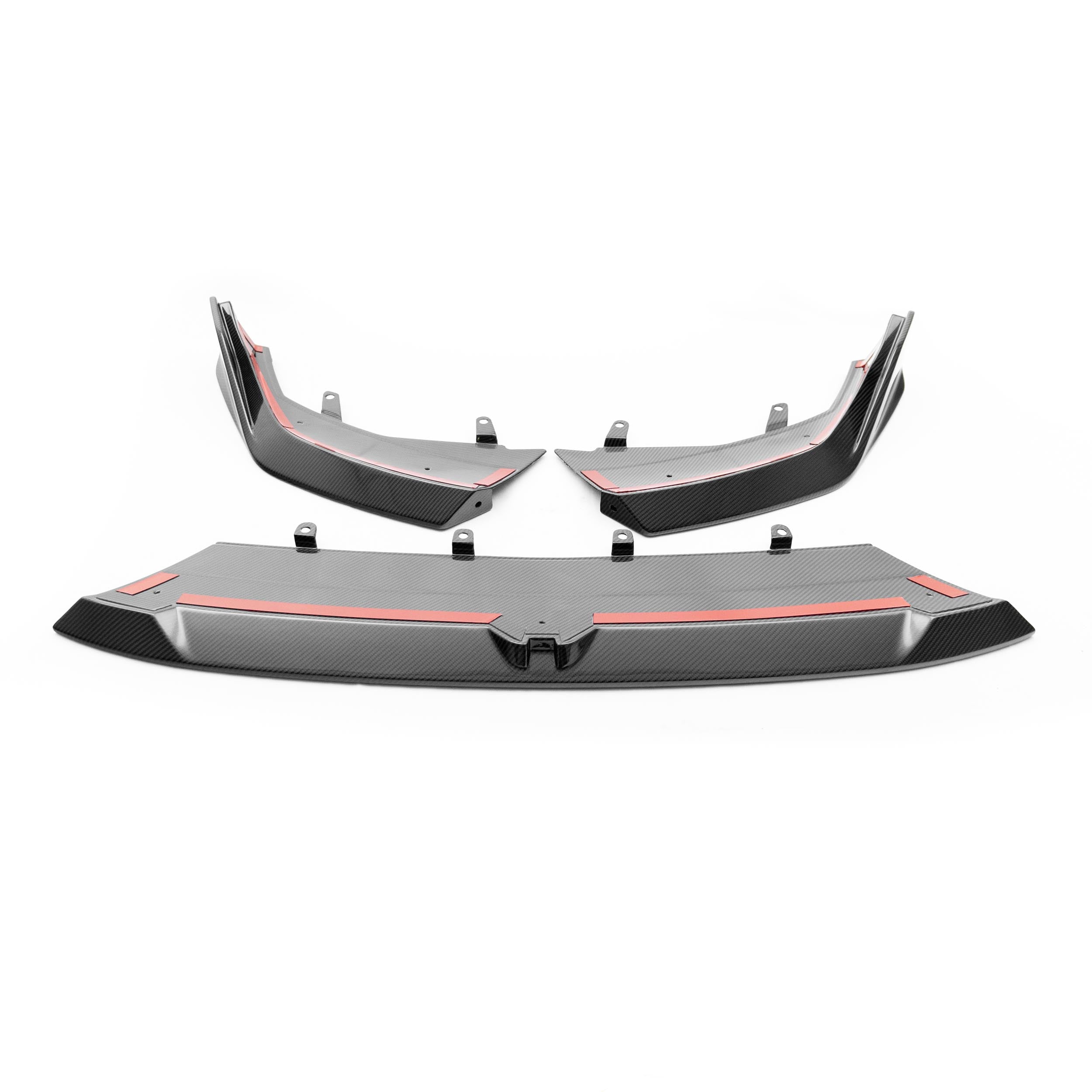 Three Piece SQ Carbon Fibre Front Splitter for BMW F70 1 Series & F74 2 Series