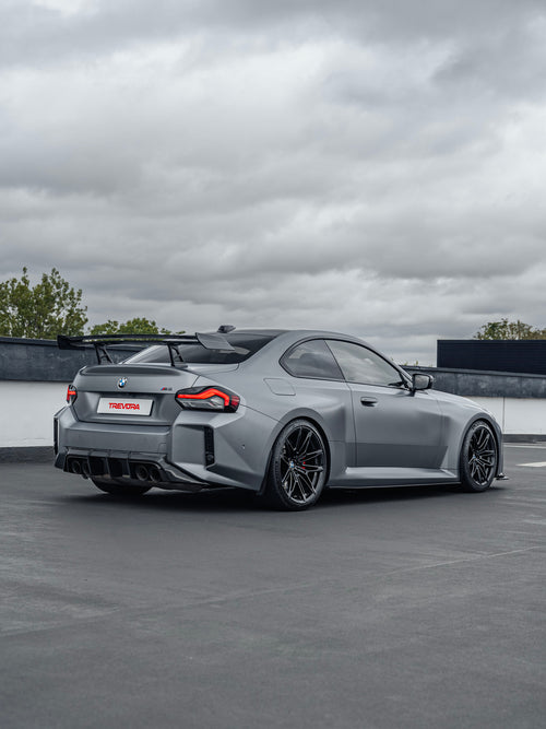 BMW G87 M2 TR87 Track Pre-Preg Carbon Fibre Rear Wing by TREVORA (2022+)