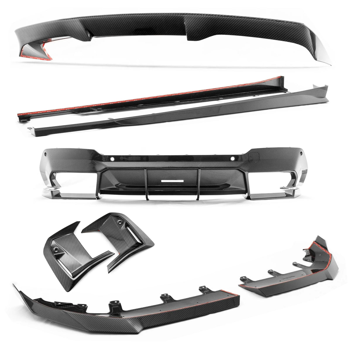 BMW X3 M50 G45 Pre-preg Carbon Fibre PR-1 Body Kit by TREVORA (2025+)