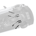 BMW G87 M2 ARD Prepreg Race Undervanes by Adro - AUTOID® - Undervanes - Adro