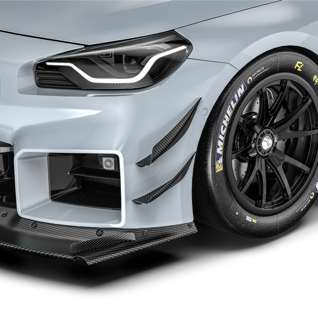 BMW G87 M2 ARD Prepreg Race Canards by Adro - AUTOID® - Canards & Winglets - Adro