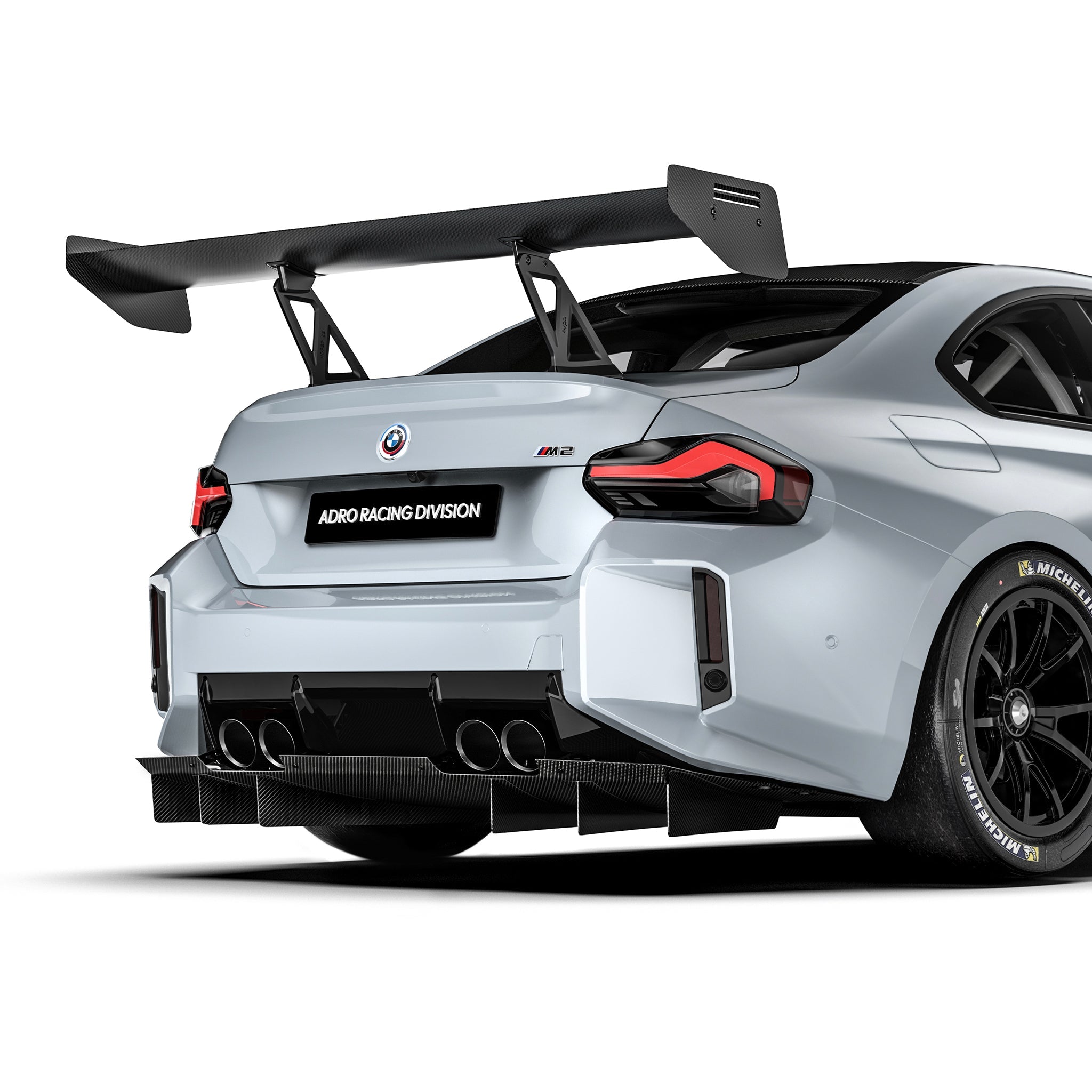 BMW G87 M2 AT-M3 Prepreg Motorsport Wing by Adro - AUTOID® - Rear Wings - Adro