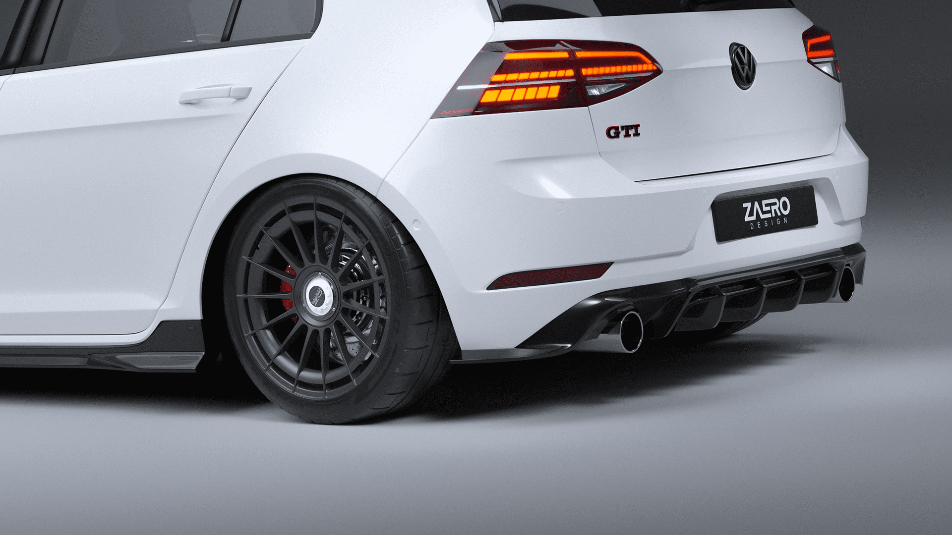 GTI TCR Rear Diffusor – Track Hack Parts