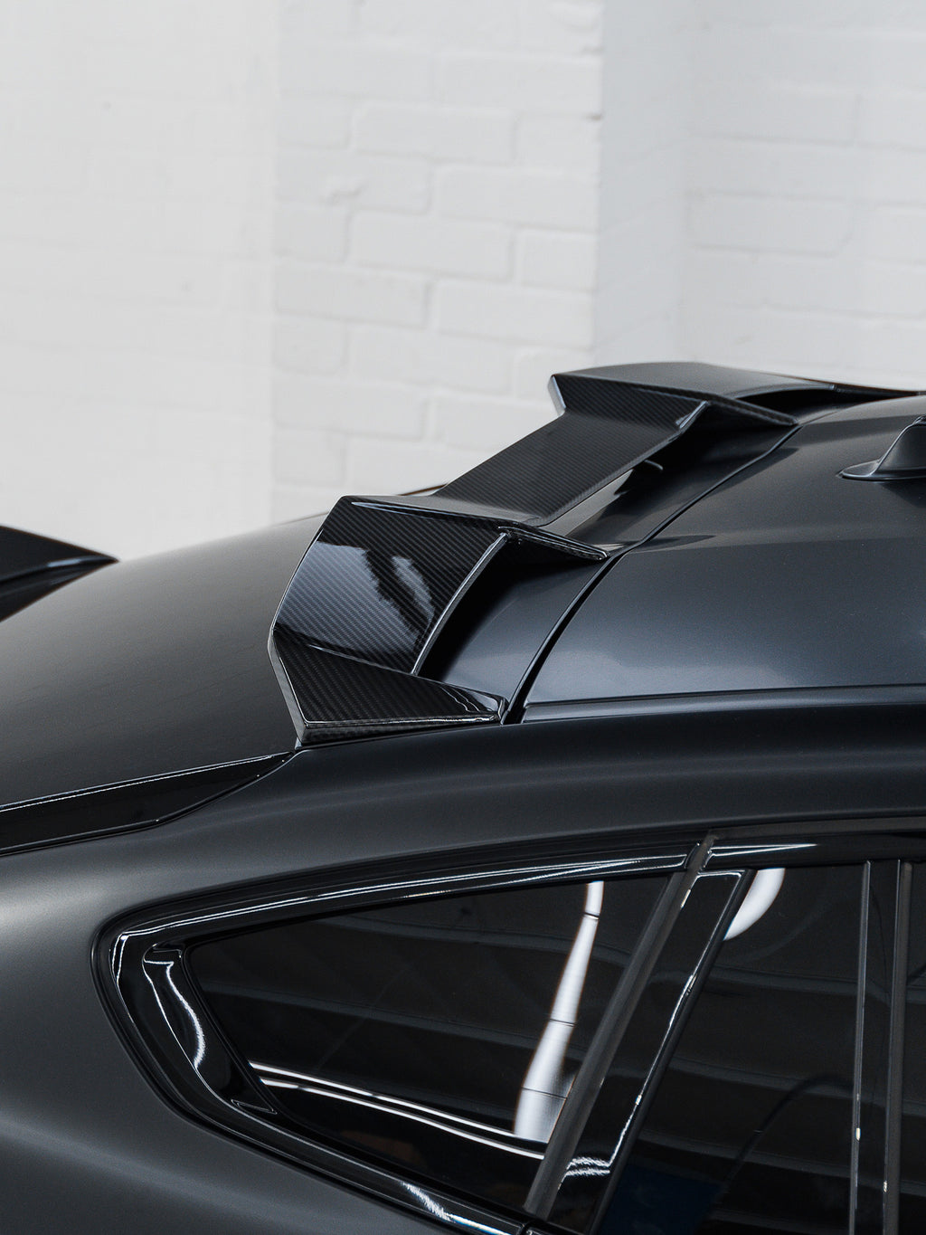 CT Design BMW X6M F96 & X6 G06 Pre-Preg Carbon Fibre Rear Roof Spoiler (2019+)  Rear Spoilers  AUTOID®  