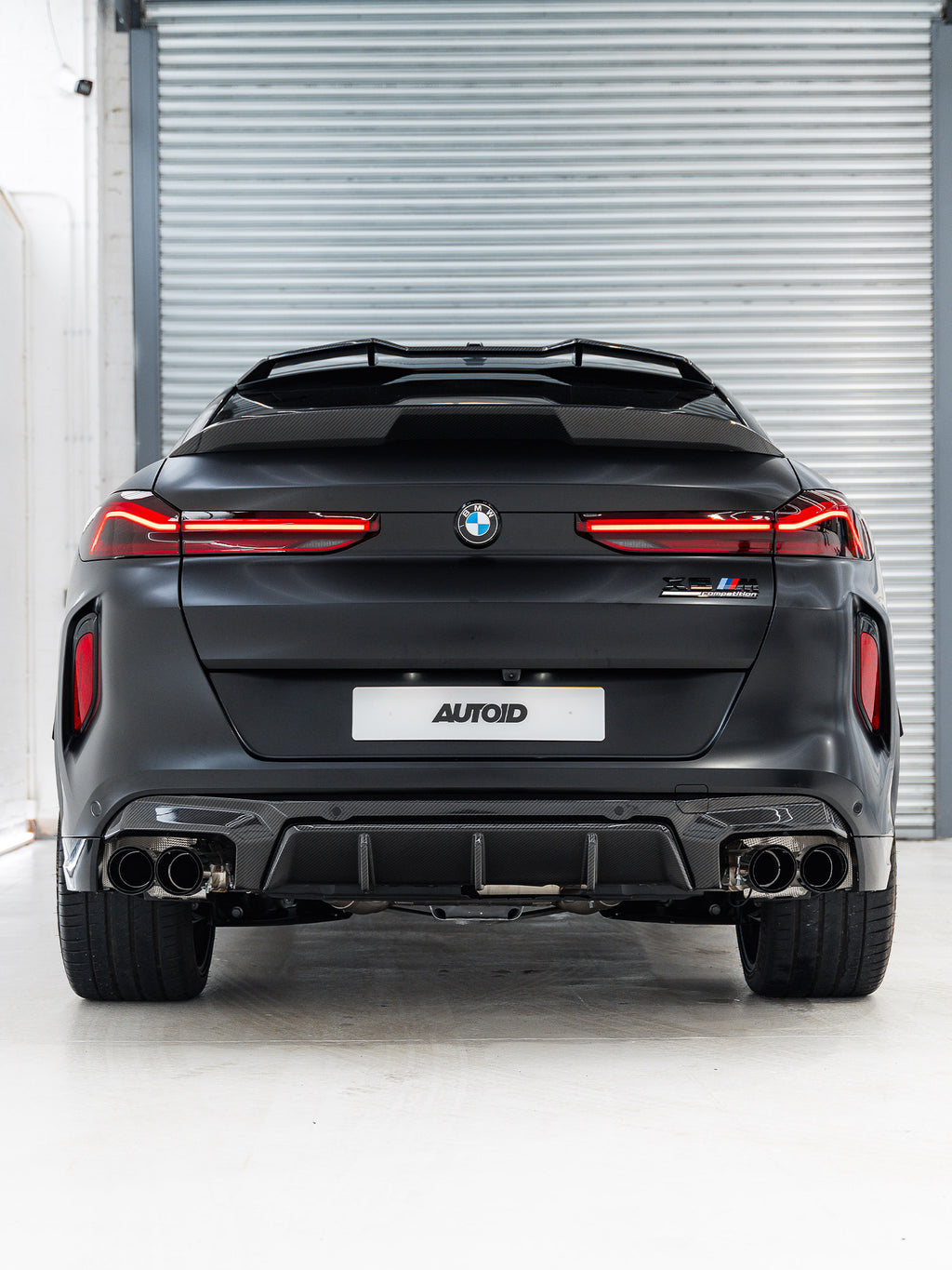 CT Design BMW X6M F96 & X6 G06 Pre-Preg Carbon Fibre Rear Roof Spoiler (2019+)  Rear Spoilers  AUTOID®  