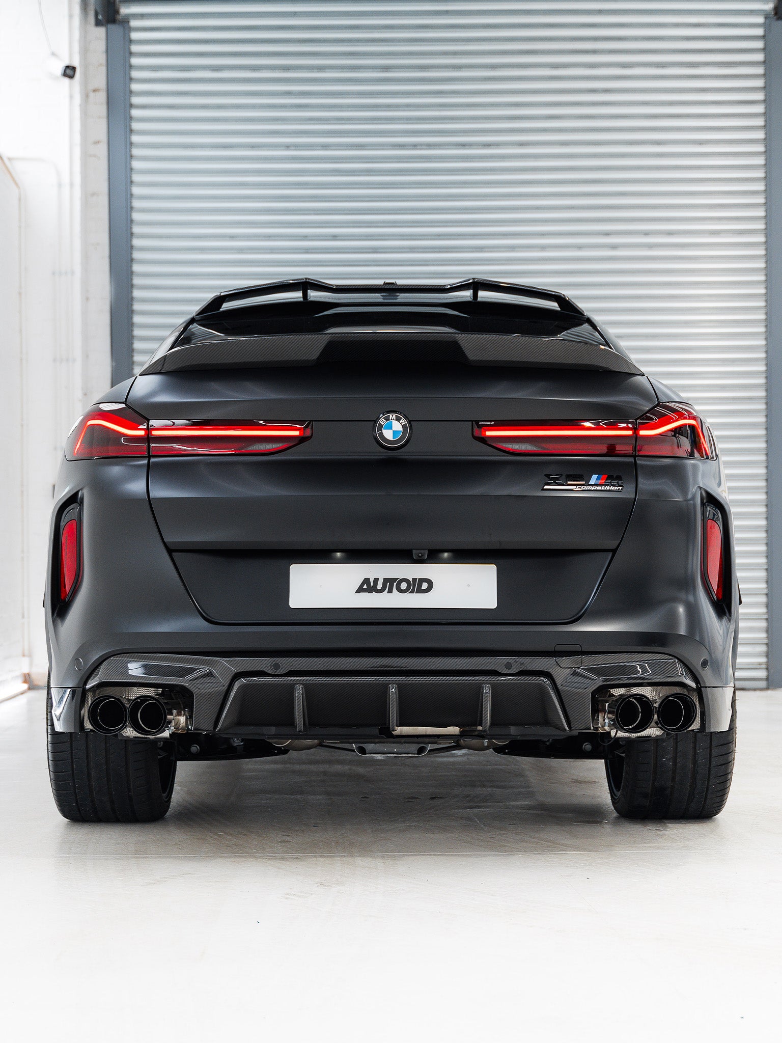 CT Design BMW X6M F96 & X6 G06 Pre-Preg Carbon Fibre Rear Roof Spoiler (2019+)  Rear Spoilers  AUTOID®  