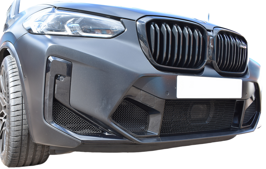 Zunsport BMW X3M F97 & X4M F98 LCI Front Grille Mesh Protector Full Kit by Zunsport (2022+)  Front Grille  AUTOID®  