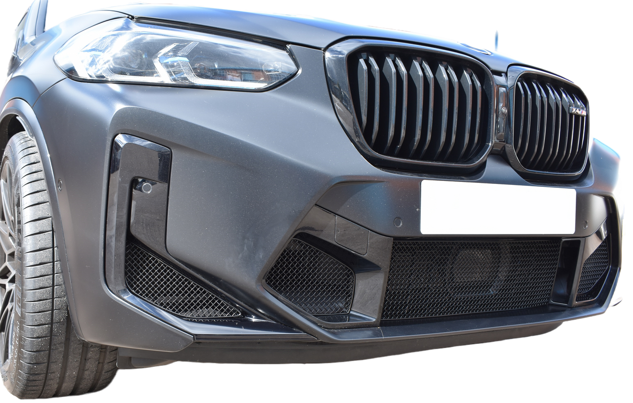 Zunsport BMW X3M F97 & X4M F98 LCI Front Grille Mesh Protector Full Kit by Zunsport (2022+)  Front Grille  AUTOID®  