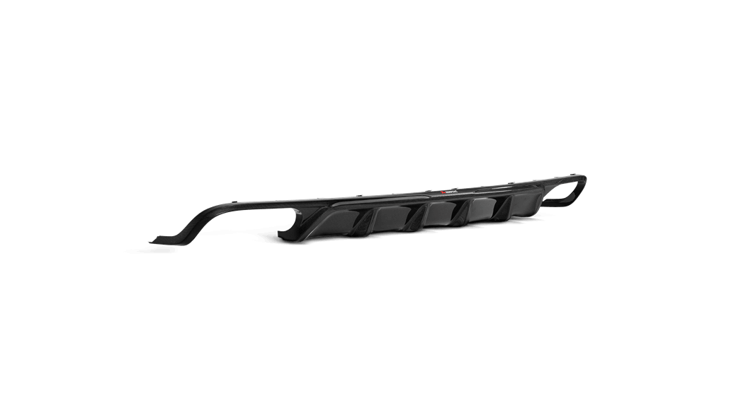 Akrapovic Porsche Macan S, GTS & Turbo 95B Carbon Fibre Rear Diffuser by Akrapovic  Rear Diffusers  AUTOID®  
