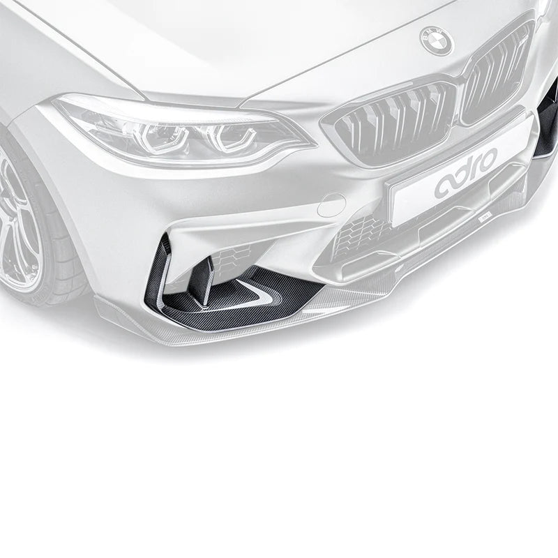 BMW M2 Competition F87 Carbon Fibre Front Splitter by Adro (2018-2021), Front Lips & Splitters, Adro - AUTOID | Premium Automotive Accessories