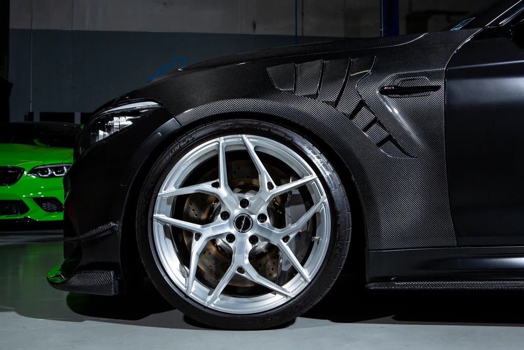 Alpha-N Carbon Fibre Front Fenders for BMW M2 & M2 Competition (2015-2021, F87) - AUTOID® - Replacement Fenders - Alpha-N