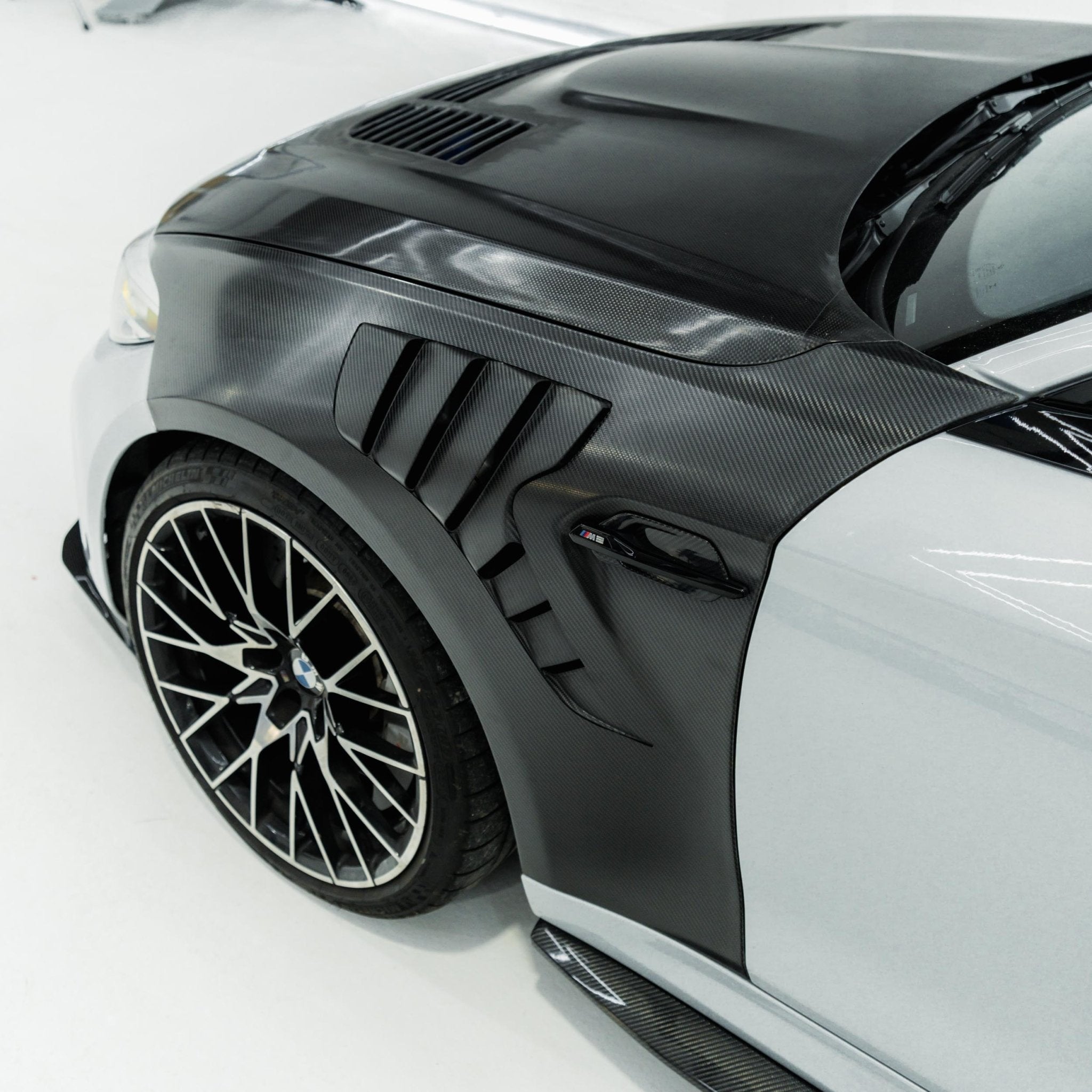 Alpha-N Carbon Fibre Front Fenders for BMW M2 & M2 Competition (2015-2021, F87) - AUTOID® - Replacement Fenders - Alpha-N