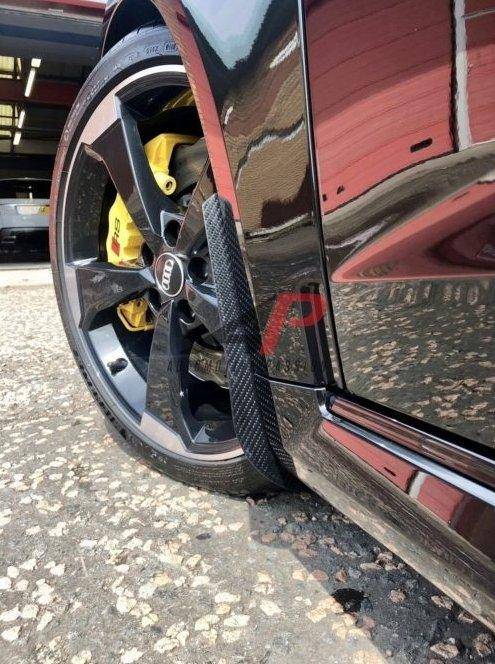 AP Carbon Fibre Arch Guard Set for Audi RS3 Hatchback (2012-2021, 8V) - AUTOID® - Arch Guards & Flaps - Automotive Passion