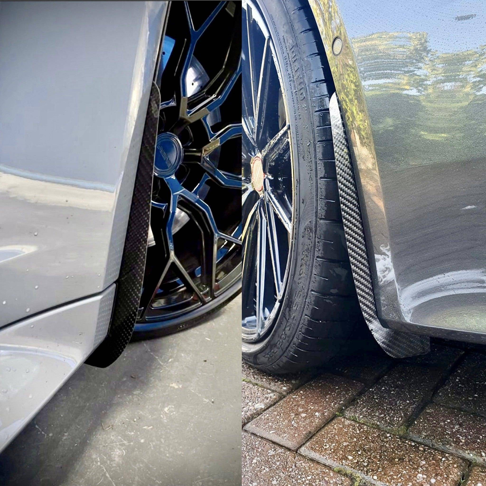 AP Carbon Fibre Arch Guard Set for Audi RS6 (2020+, C8) - AUTOID® - Arch Guards & Flaps - Automotive Passion