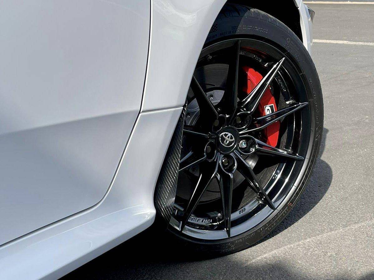 AP Carbon Fibre Arch Guard Set for Toyota Yaris GR (2020+) - AUTOID® - Arch Guards & Flaps - Automotive Passion
