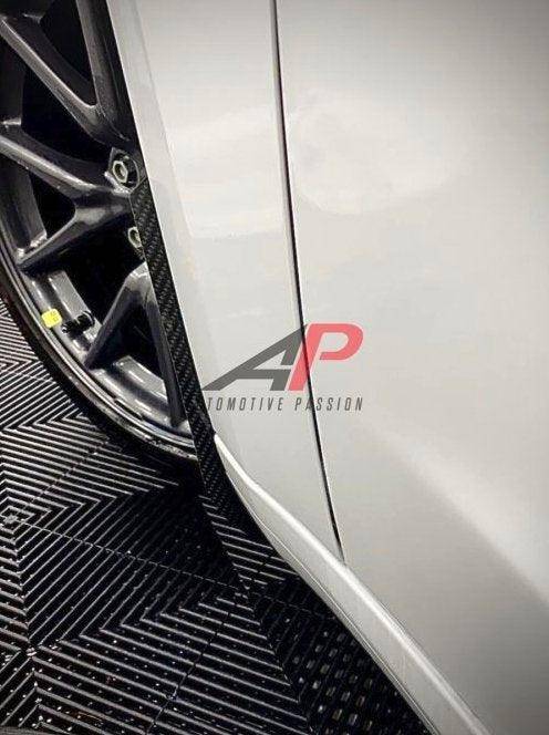AP Carbon Fibre Front Arch Guard Set for Tesla Model 3 (2018+) - AUTOID® - Arch Guards & Flaps - Automotive Passion