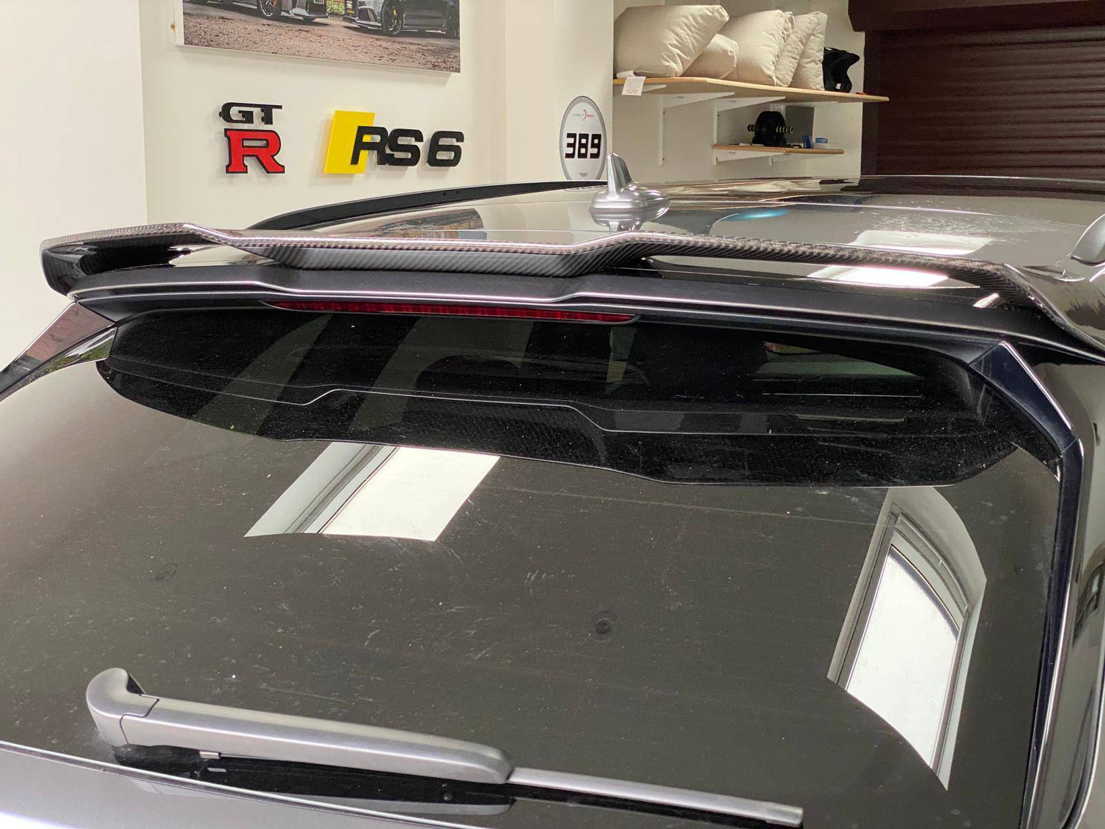 AP Dry Carbon Fibre Rear Wing Spoiler for Audi RS6 (2020+, C8) - AUTOID - Rear Spoilers - Automotive Passion