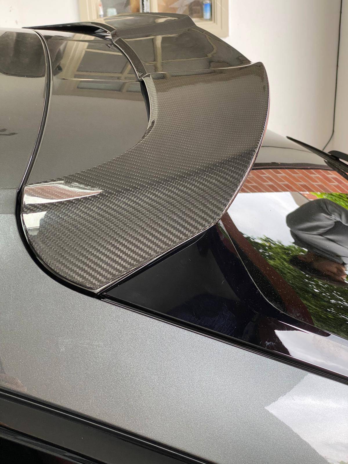 AP Dry Carbon Fibre Rear Wing Spoiler for Audi RS6 (2020+, C8) - AUTOID - Rear Spoilers - Automotive Passion