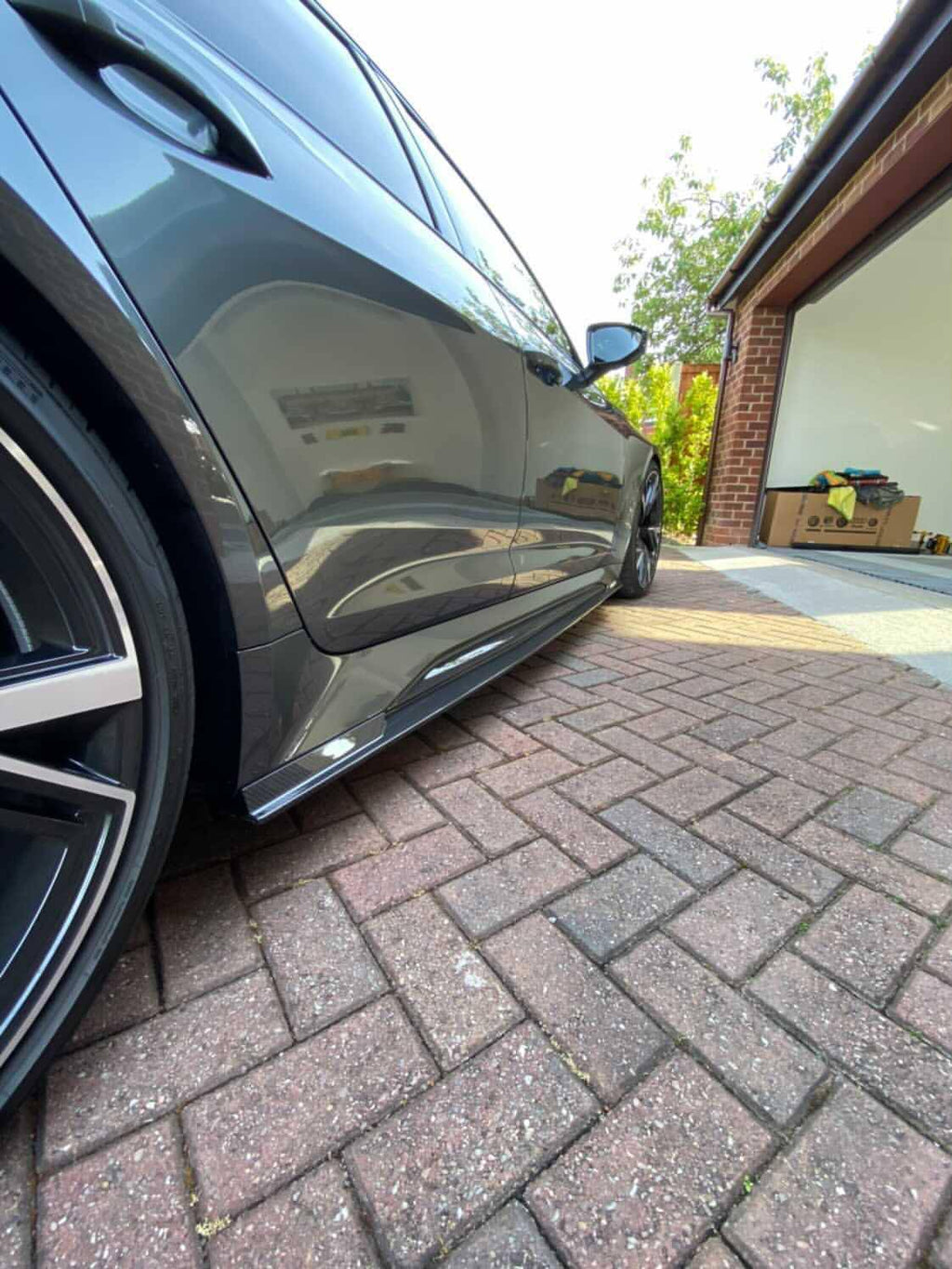 AP Dry Carbon Fibre Side Skirts for Audi RS6 & RS7 (2020+, C8) - AUTOID - Side Skirts & Winglets - Automotive Passion