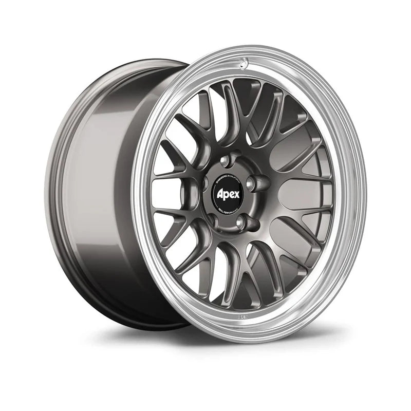 Apex ML - 10RT Forged Touring Line Anthracite Wheel with Machined Lip - AUTOID - Forged Wheels - Apex