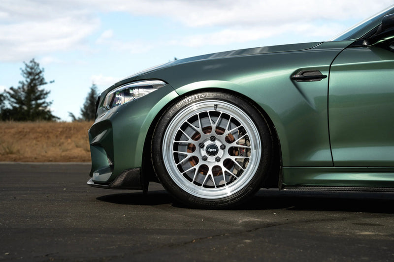 Apex ML - 10RT Forged Touring Line Silver Wheel with Machined Lip - AUTOID - Forged Wheels - Apex