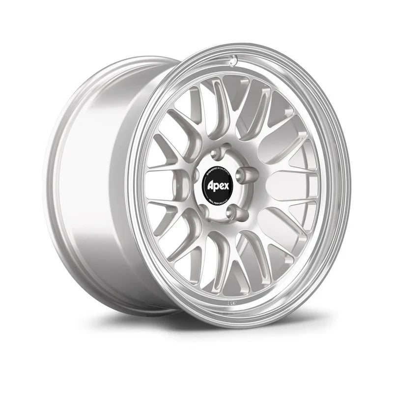 Apex ML - 10RT Forged Touring Line Silver Wheel with Machined Lip - AUTOID - Forged Wheels - Apex