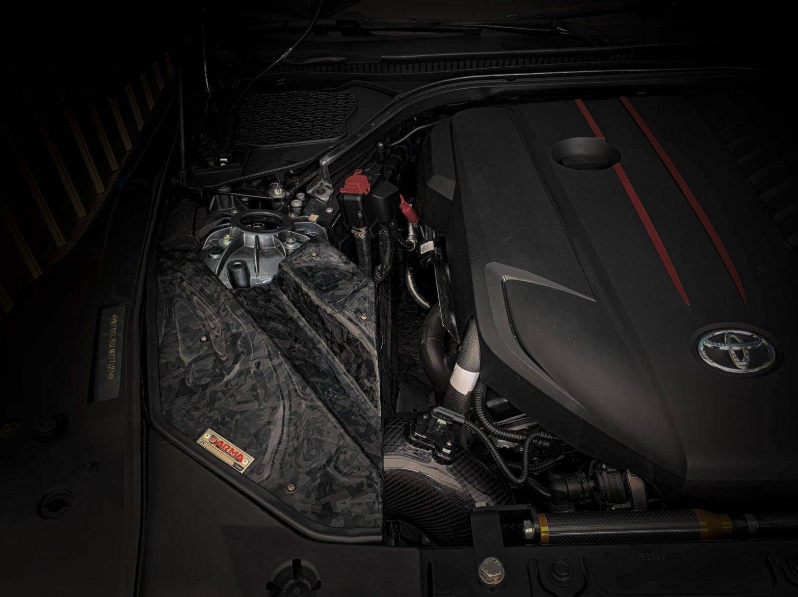 Arma Speed Carbon Fibre Cold Air Intake for Toyota Supra 3.0 (2019+, J29) - AUTOID® - Air Intakes - Arma Speed
