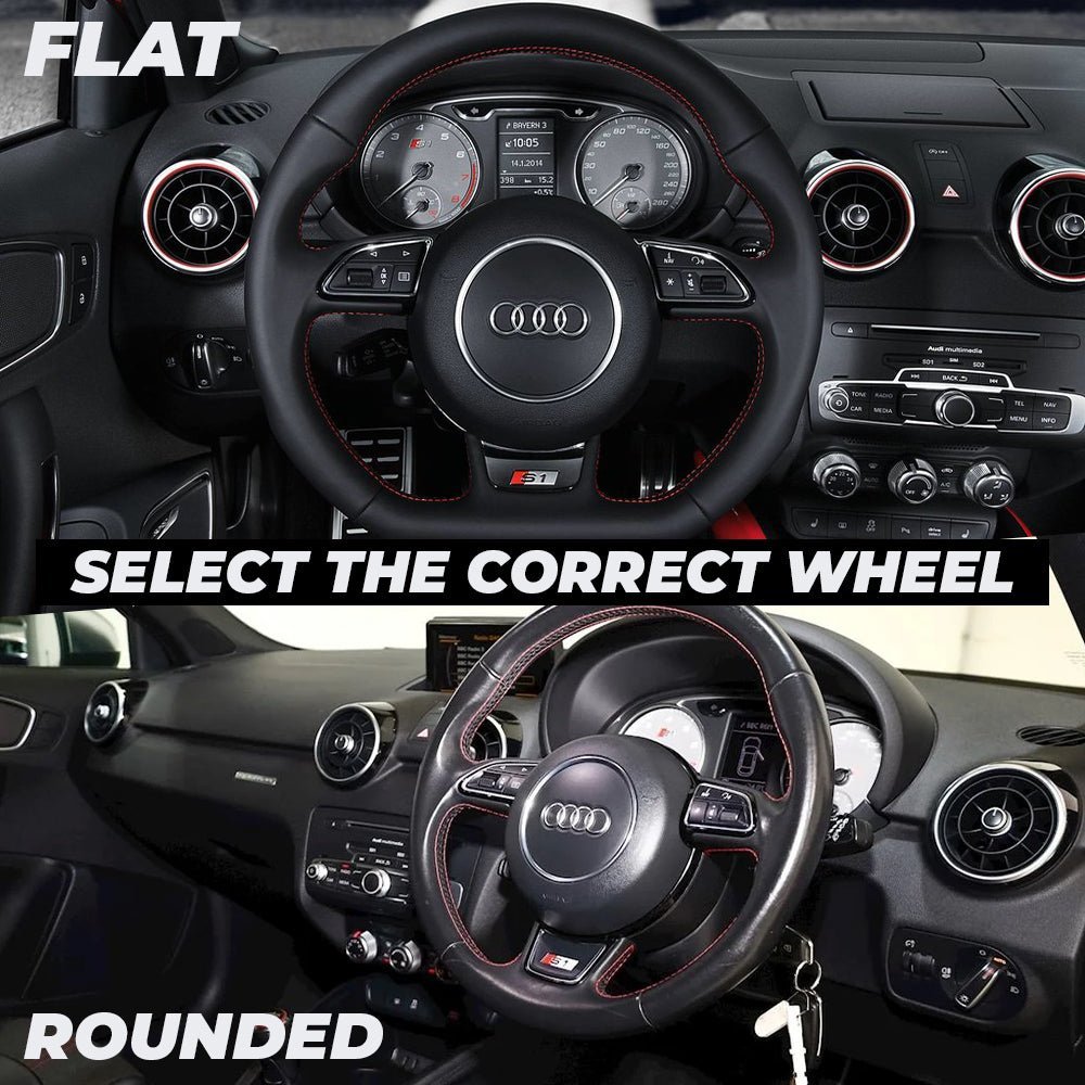 Audi A1 & S1 Carbon Fibre & Galaxy LED Steering Wheel by OHC (2014-2018) - AUTOID® - Steering Wheels - OHC