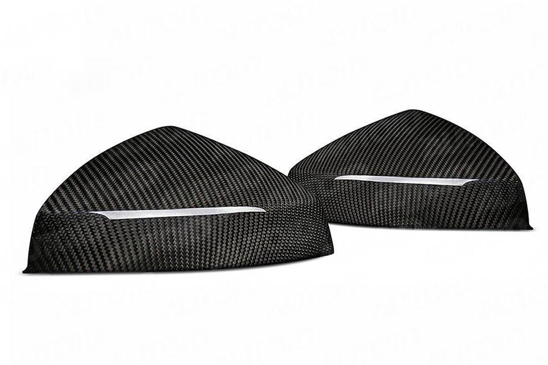 Audi A3 & RS3 8V FORM Pre-preg Carbon Fibre Wing Mirror Covers by FORM (2012-2020) - AUTOID® - Mirror Covers - FORM Industries
