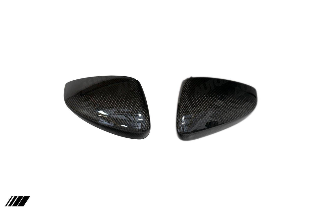 Audi A3, S3 & RS3 8Y Carbon Fibre Wing Mirror Covers by FORM (2020-2024) - AUTOID® - Mirror Covers - FORM Industries