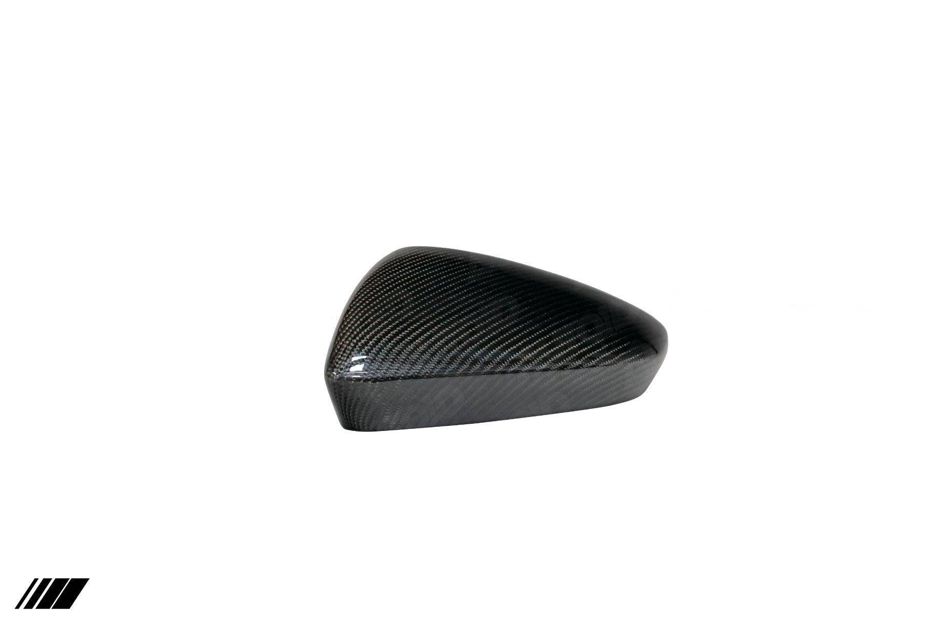 Audi A3, S3 & RS3 8Y Carbon Fibre Wing Mirror Covers by FORM (2020-2024) - AUTOID® - Mirror Covers - FORM Industries