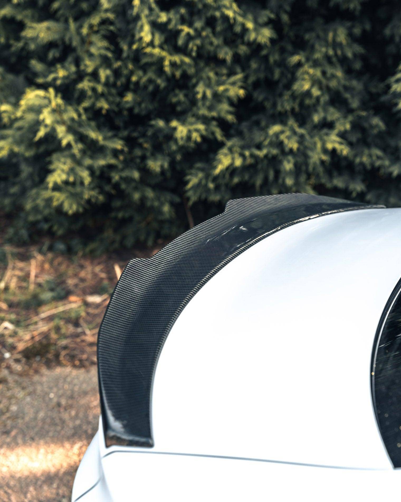 Audi A3, S3 & RS3 Pre-preg Carbon Fibre Ducktail Rear Spoiler by FORM (2020+) - AUTOID® - Rear Spoilers - FORM Industries