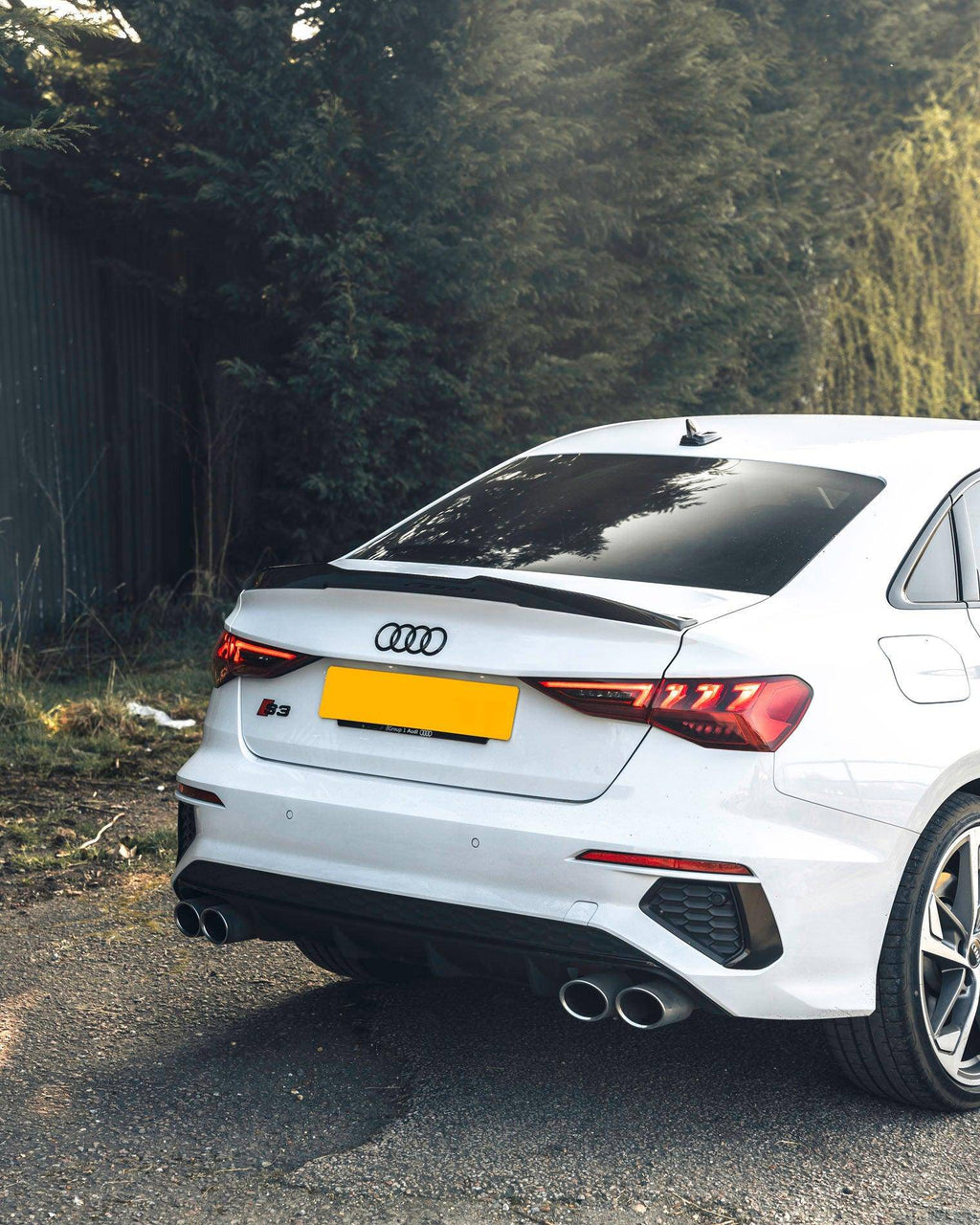 Audi A3, S3 & RS3 Pre-preg Carbon Fibre Ducktail Rear Spoiler by FORM (2020+) - AUTOID® - Rear Spoilers - FORM Industries