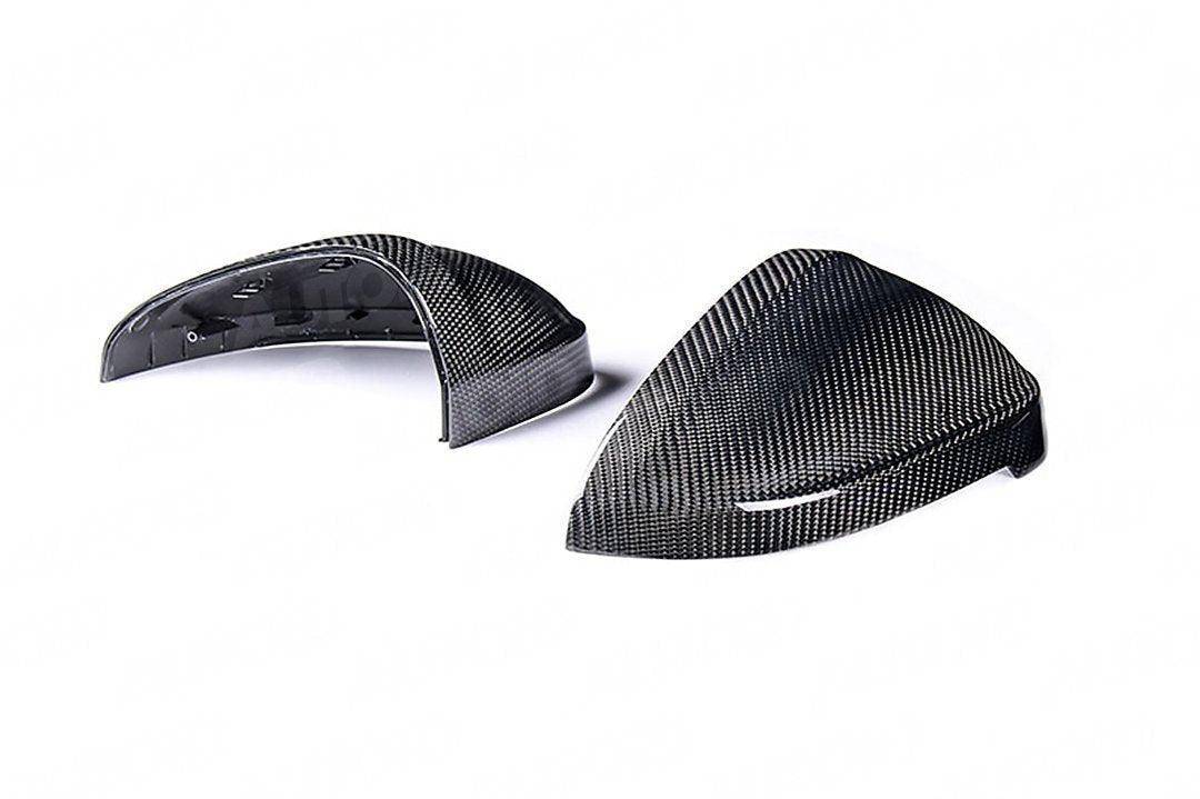 Audi A4 & A5 Series B9 Pre-preg Carbon Fibre Wing Mirror Covers by FORM (2015-2024) - AUTOID® - Mirror Covers - FORM Industries