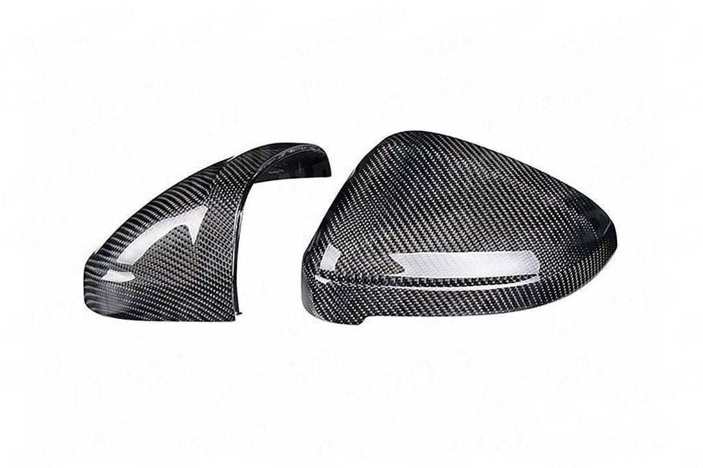 Audi A4 & A5 Series B9 Pre-preg Carbon Fibre Wing Mirror Covers by FORM (2015-2024) - AUTOID® - Mirror Covers - FORM Industries