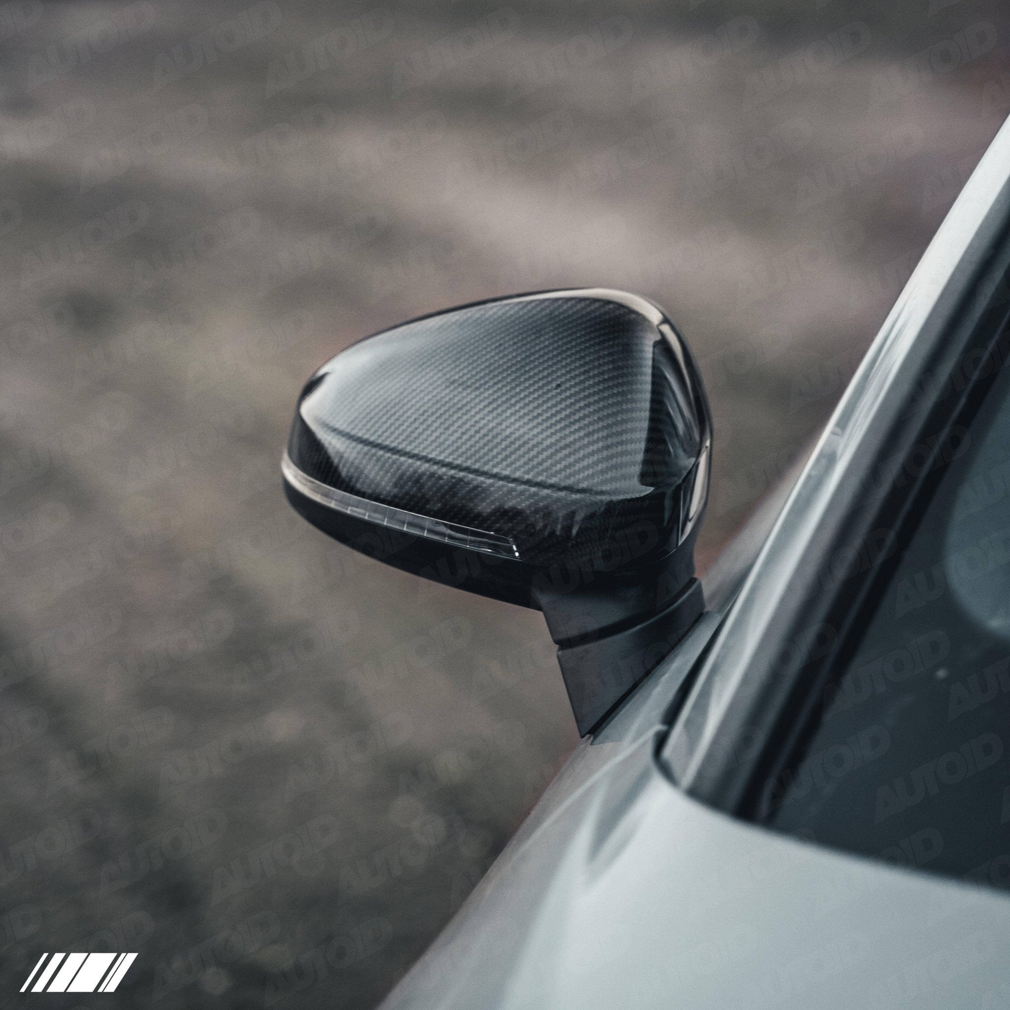 Audi A4 & A5 Series B9 Pre-preg Carbon Fibre Wing Mirror Covers by FORM (2015-2024) - AUTOID® - Mirror Covers - FORM Industries