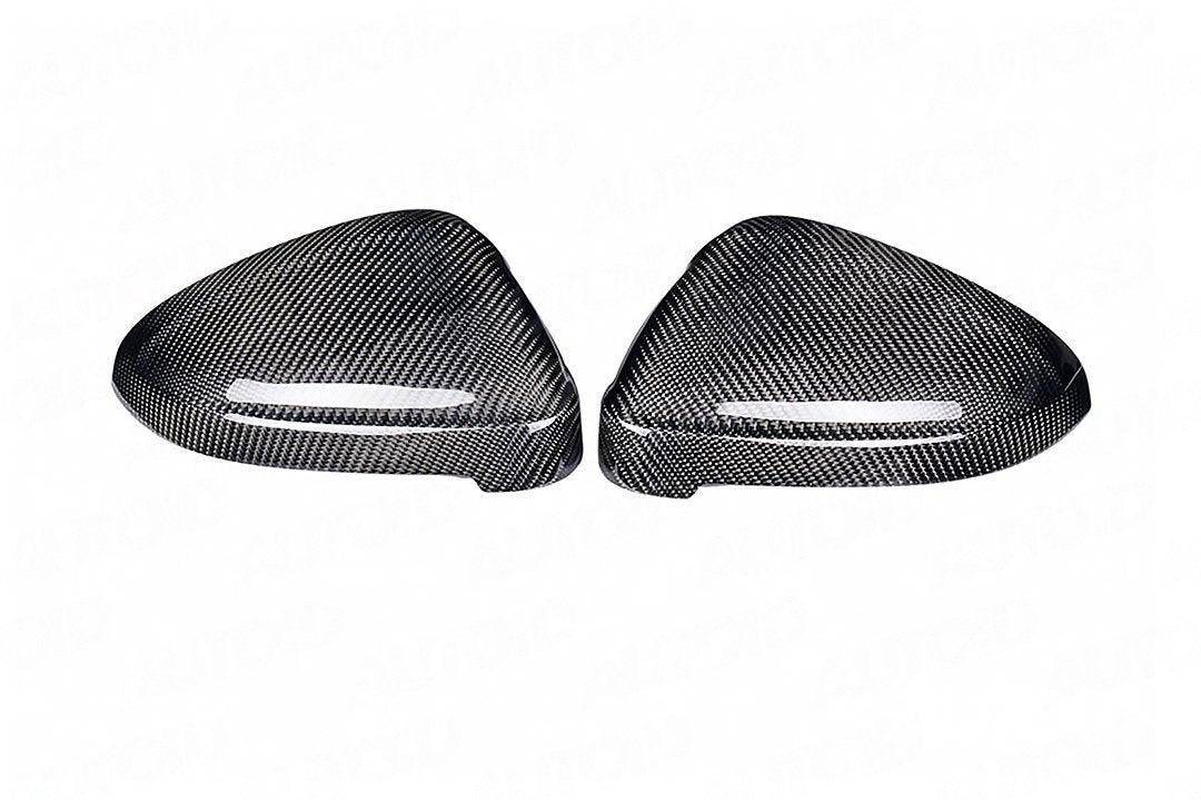 Audi A4 & A5 Series B9 Pre-preg Carbon Fibre Wing Mirror Covers by FORM (2015-2024) - AUTOID® - Mirror Covers - FORM Industries