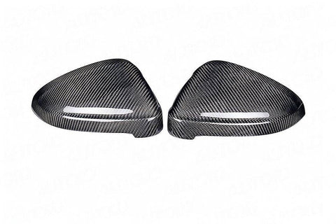 Audi A4 & A5 Series B9 Pre-preg Carbon Fibre Wing Mirror Covers by FORM (2015-2024) - AUTOID® - Mirror Covers - FORM Industries