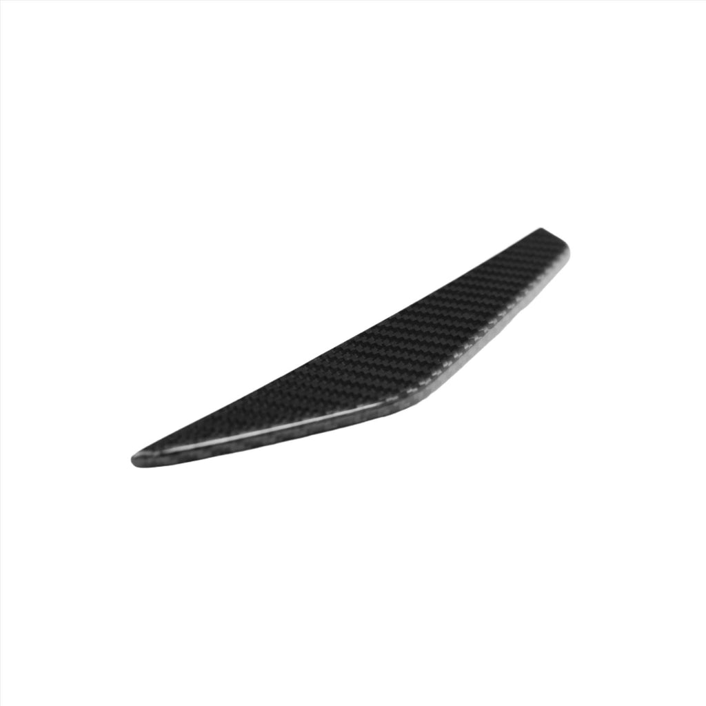 Audi R8 4S Facelift LCI Pre-Preg Carbon Fibre Front Bumper Canards by FORM (2021-2024) - AUTOID® - Bumper Inserts & Trim - FORM Industries