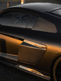 Audi R8 4S Facelift LCI Pre-Preg Carbon Fibre GT Side Garnishes by FORM (2021-2024) - AUTOID® - Bumper Inserts & Trim - FORM Industries