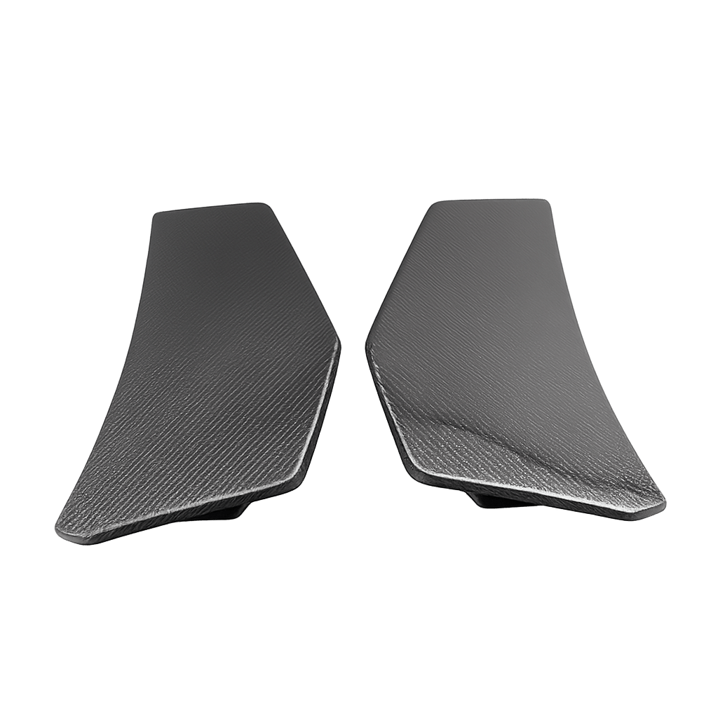 Audi R8 4S Facelift LCI Pre-Preg Carbon Fibre Rear Bumper Canards by FORM (2021-2024) - AUTOID® - Bumper Inserts & Trim - FORM Industries