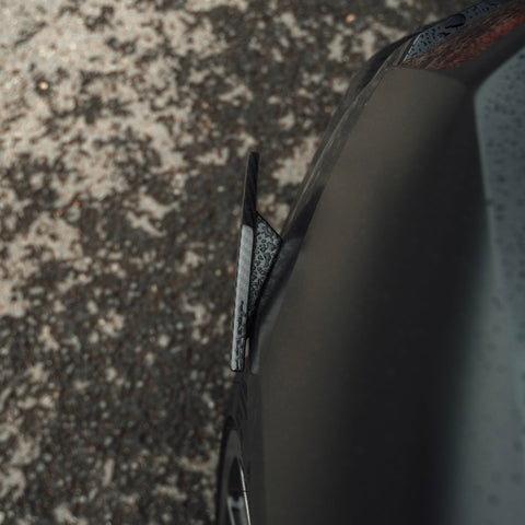 Audi R8 4S Facelift LCI Pre-Preg Carbon Fibre Rear Bumper Canards by FORM (2021-2024) - AUTOID® - Bumper Inserts & Trim - FORM Industries