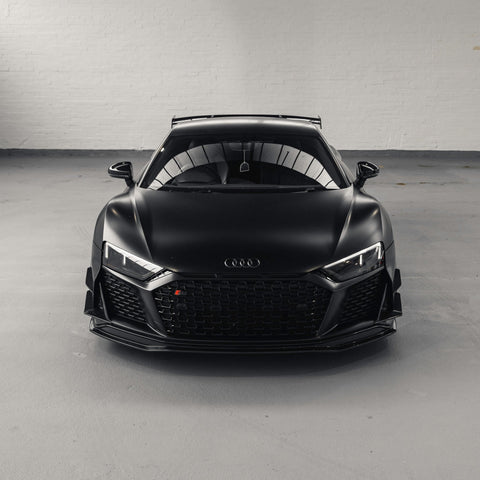 Audi R8 4S Facelift Pre-Preg Carbon Fibre Front Splitter by FORM - AUTOID® - Front Lips & Splitters - FORM Industries
