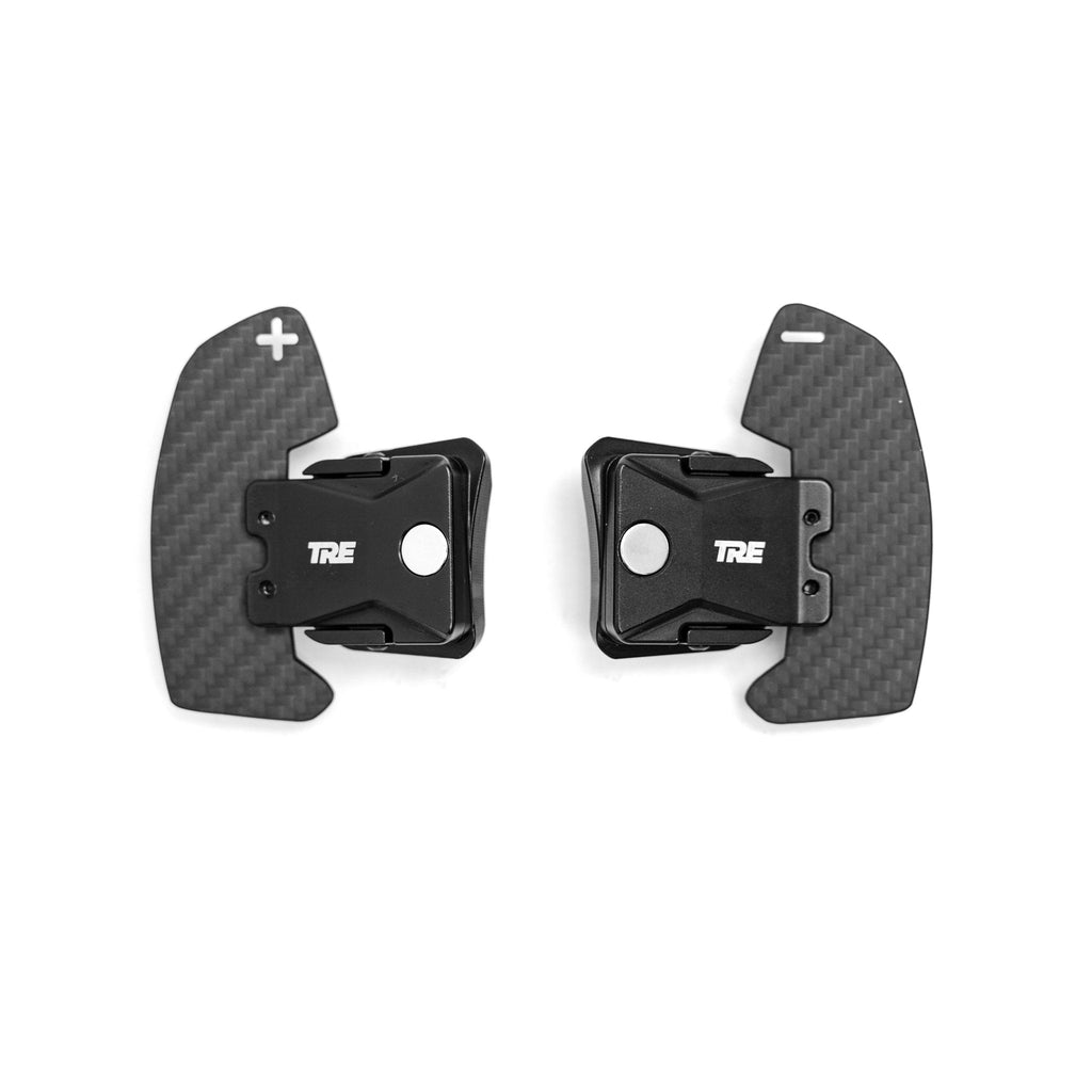 Audi R8 4S Pre-Preg Carbon Fibre Magnetic Shift Paddle Set by FORM - AUTOID® - Paddle Shifters - FORM Industries