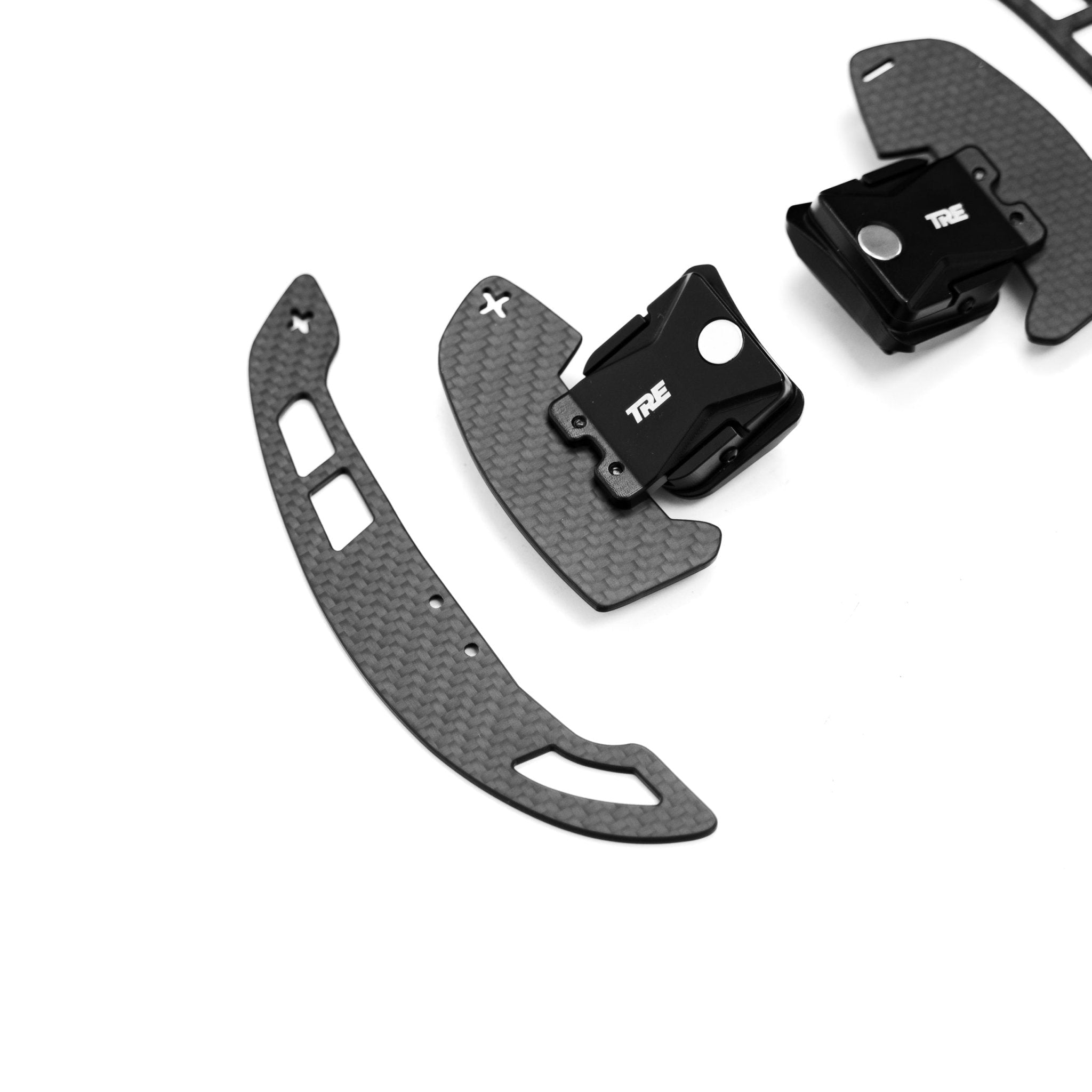 Audi R8 4S Pre-Preg Carbon Fibre Magnetic Shift Paddle Set by FORM - AUTOID® - Paddle Shifters - FORM Industries