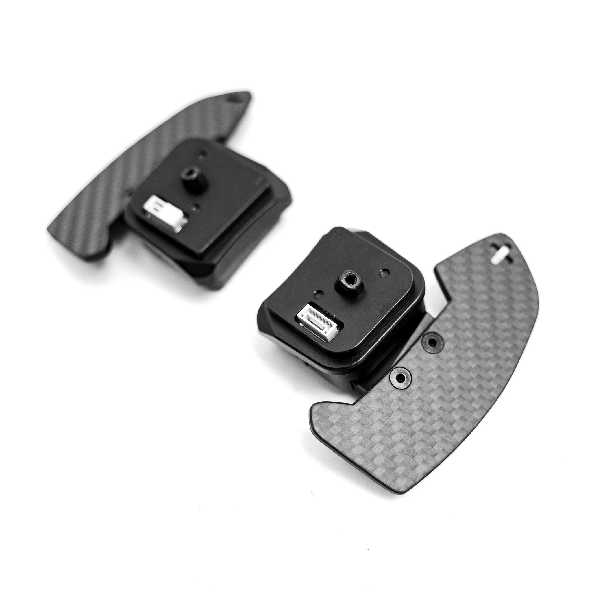 Audi R8 4S Pre-Preg Carbon Fibre Magnetic Shift Paddle Set by FORM - AUTOID® - Paddle Shifters - FORM Industries